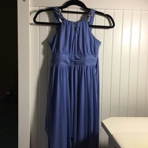 Rare Editions Violet Flowy Dress